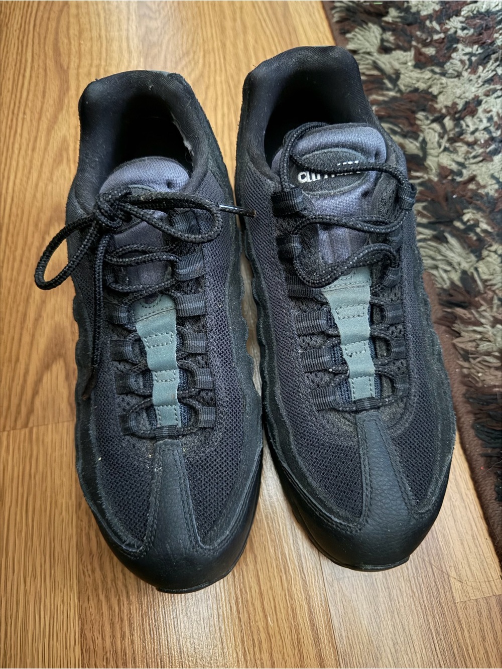 Nike Air Max 95 Triple Black Sneaker - Size 8